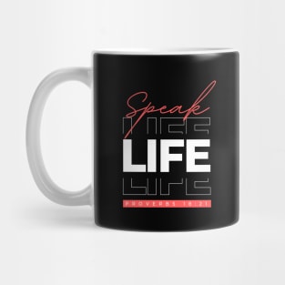 Speak Life | Christian Mug